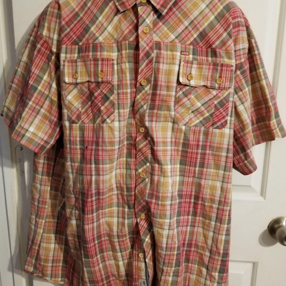 AKOO & CO Plaid Shirt Men’s plus size 4XL/ - Picture 4 of 4
